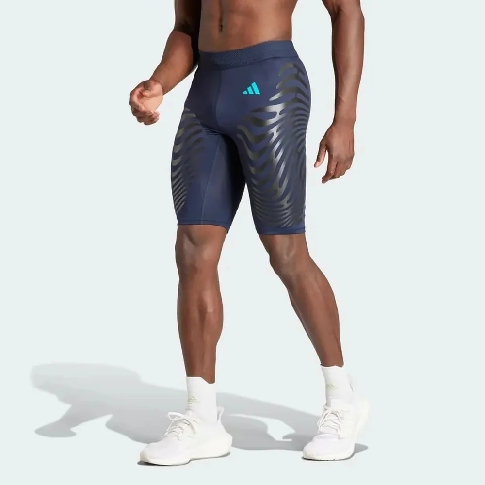 Adidas Adizero Running Compression Tights Shorts Size XS New